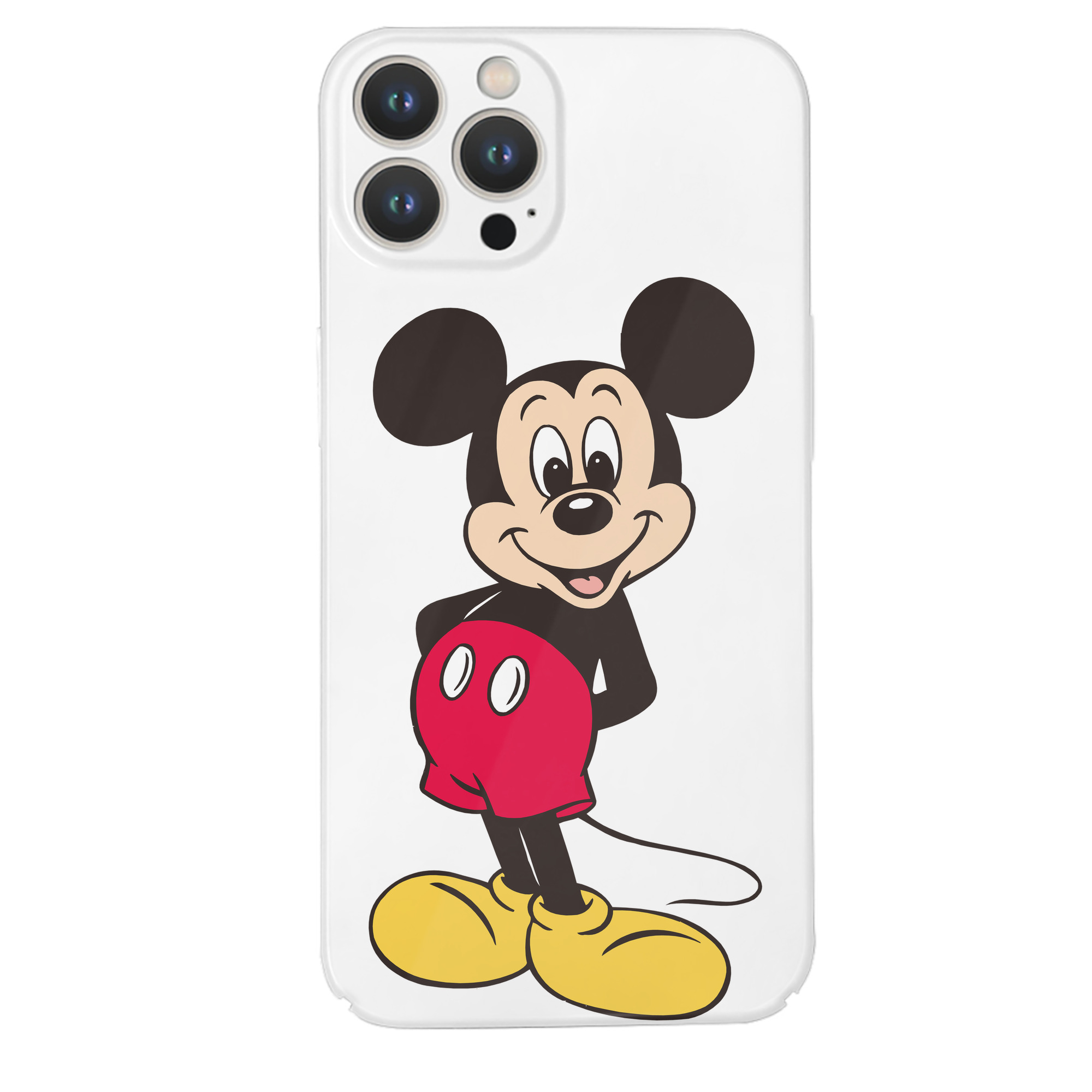 （画像用） ミッキーマウス Mickey Mouse 【iPhone 14シリーズ対応】ハードケース